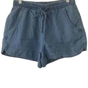 Universal Thread Pinstripe Chambray Shorts Size S